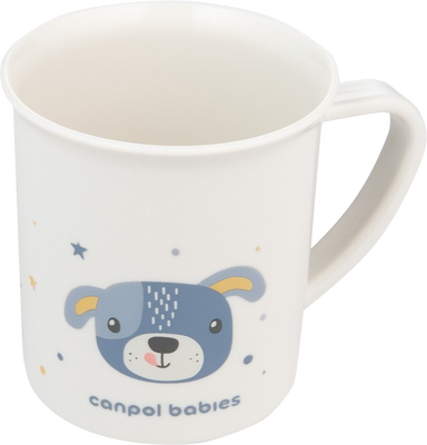 Canpol babies Plastový hrníček CUTE ANIMALS - pejsek 170 ml