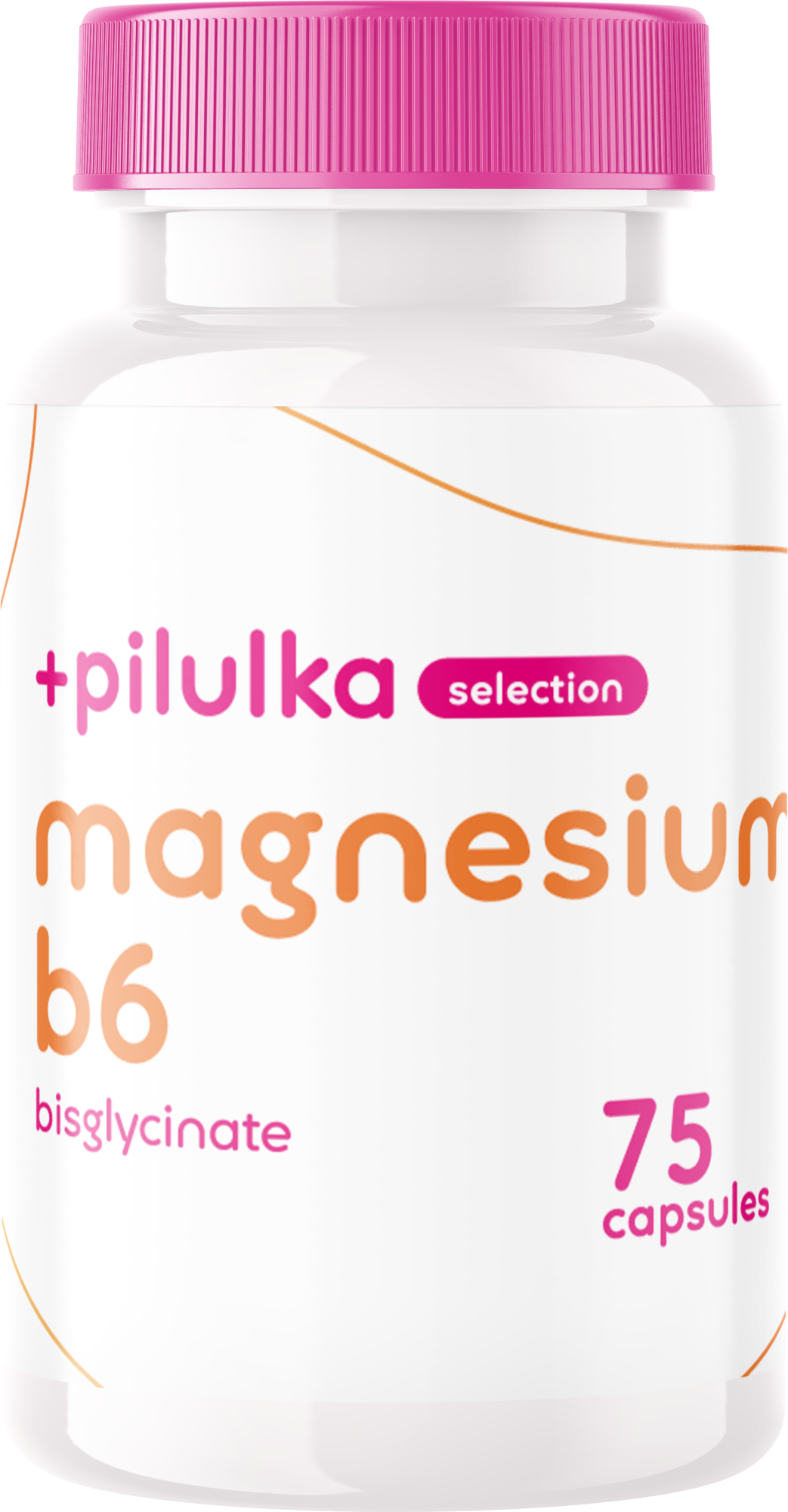 Pilulka Selection Magnézium-biszglicinát + B6-vitamin 75 kapszula