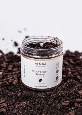 Venira Tělový peeling kávový 200 g