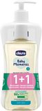 Chicco Mléko tělové s dávkovačem Baby Moments 500 ml + Šampon Baby Moments 200 ml zdarma