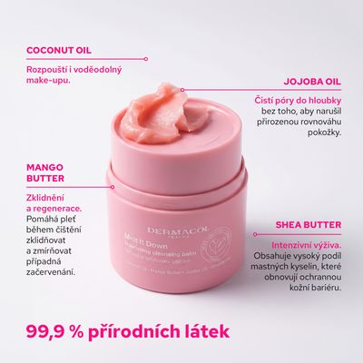 Dermacol MELT IT DOWN Odličovací balzám 44 g
