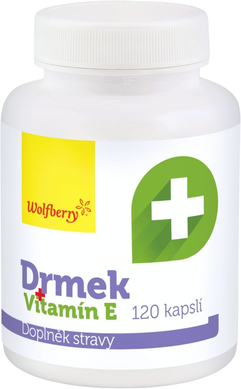 Wolfberry Drmek + vitamín E 120 kapslí