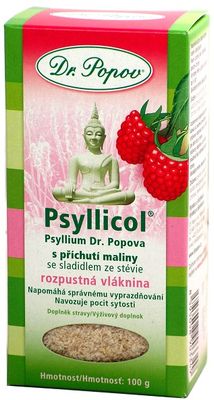 Dr.Popov Psyllicol příchuť malina 100 g