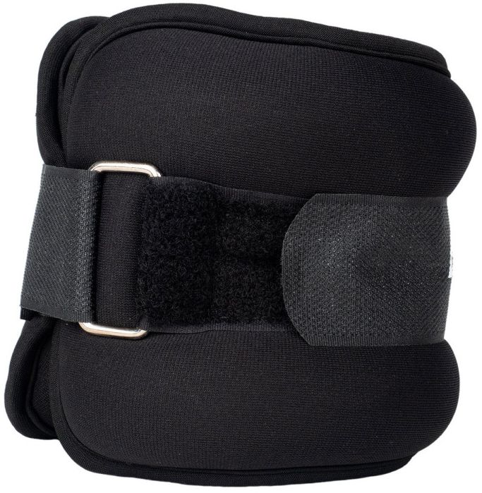 Acra Závaží na zápěstí/kotníky černá 2 x 2 kg
