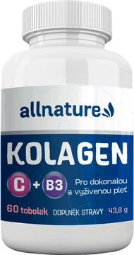 Allnature Kolagen 30 měkkých tobolek
