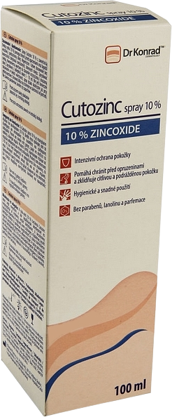 Dr Konrad Cutozinc spray 10% 100 ml