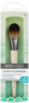 EcoTools Štětec na makeup, plochý 1 ks