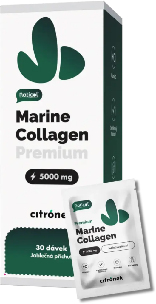Citronek Mořský kolagen Naticol® 5000 mg - zelené jablko 30 sáčků