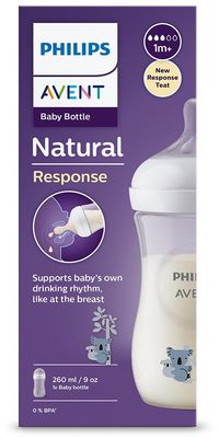 Philips Avent Láhev Natural Response 260ml, 1m+, koala