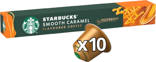 Starbucks Smooth Caramel Flavoured Coffee by NESPRESSO®, Blonde Roast 10 kapslí