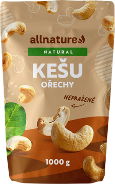 Allnature Kešu jádra natural 1000 g