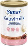 Sunar Gravimilk s příchutí čokoláda pro těhotné a kojící ženy 450 g