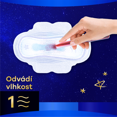 Always Ultra Hygienické Vložky Secure Night Extra with wings 10ks 1 x 10 ks