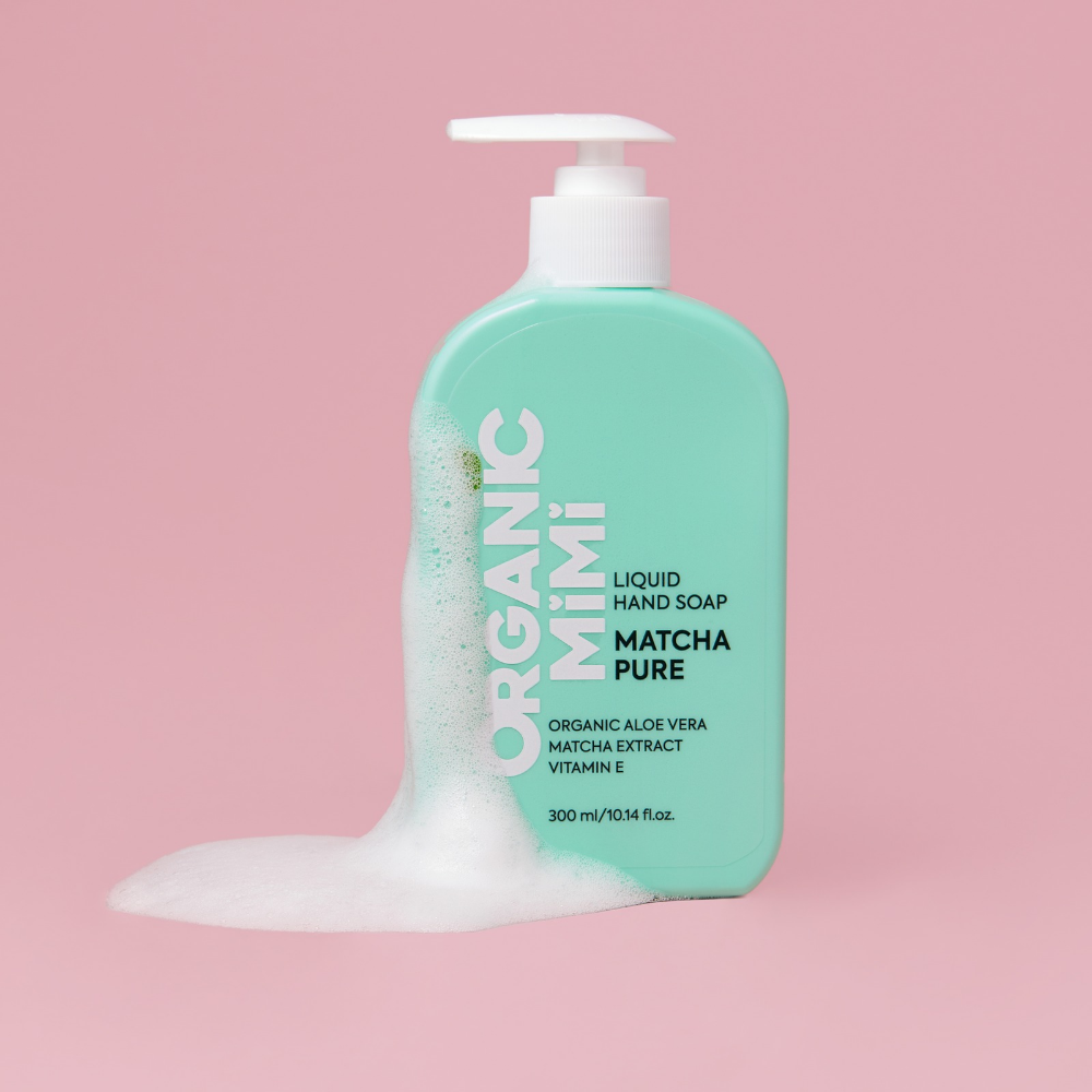 Organic Mimi Matcha Pure tekuté mýdlo na ruce 300 ml