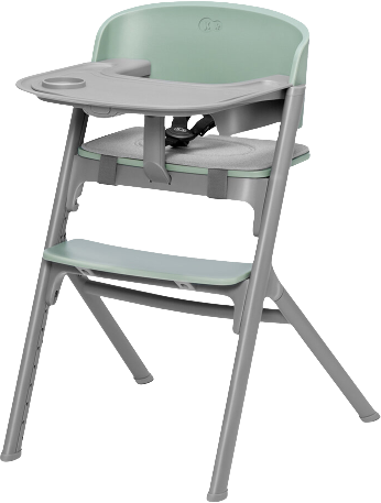 Kinderkraft Select Židlička jídelní 3v1 LIVY Olive Green, Premium 82 cm
