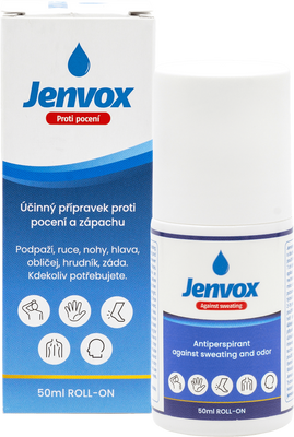 Jenvox Proti pocení a zápachu 50 ml