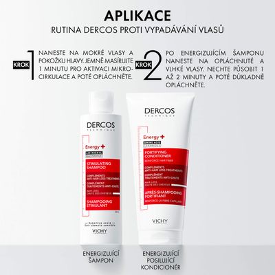 Vichy Posilující kondicionér proti vypadávání vlasů Dercos Energising (Fortifying Conditioner) 200 ml