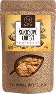 Natu Kokosové chipsy slaný karamel BIO 70 g