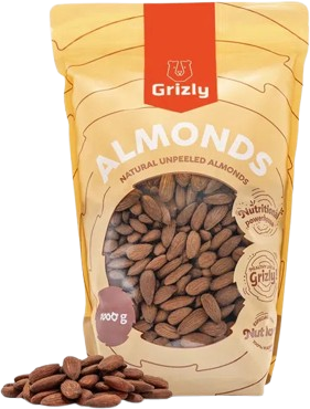 Grizly Mandle natural 1000 g