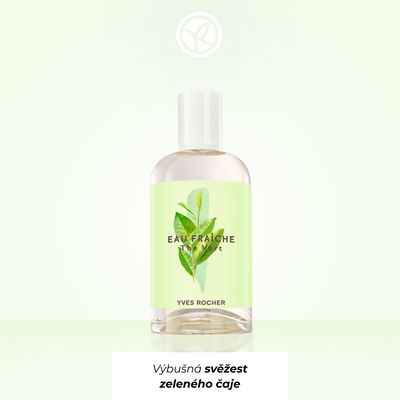 Yves Rocher Eau Fraiche Zelený čaj 100 ml