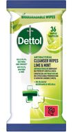 Dettol Ubrousky limetka/mata 36 ks