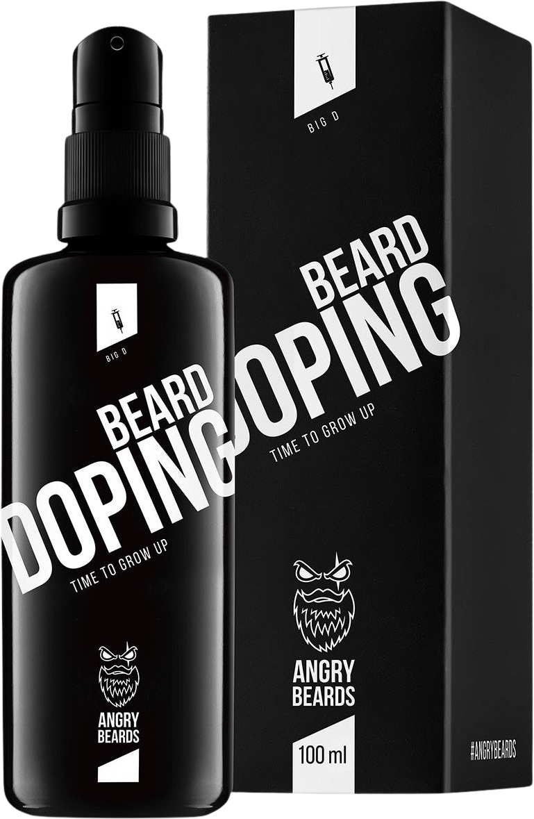 Angry Beards Beard Doping Přípravek na růst vousů BIG D 100 ml