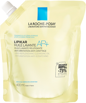 La Roche-Posay Lipikar Olej AP+ zvláčňující relipidační koupelový a sprchový olej na podrážděnou pokožku 400 ml