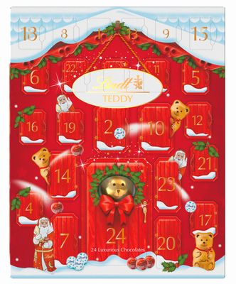 Lindt Teddy adventní kalendář 243 g
