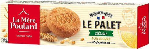 La Mére Poulard Tradition Lemon French shortbread, papír 125 g