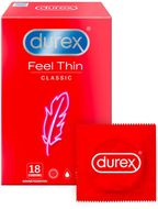 Durex Feel Thin Classic Kondomy 18 ks