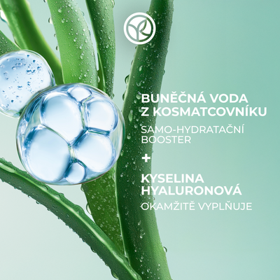 Yves Rocher Hydra Water-Plump, Hydratační gelový krém pro normální až smíšenou pleť 50 ml