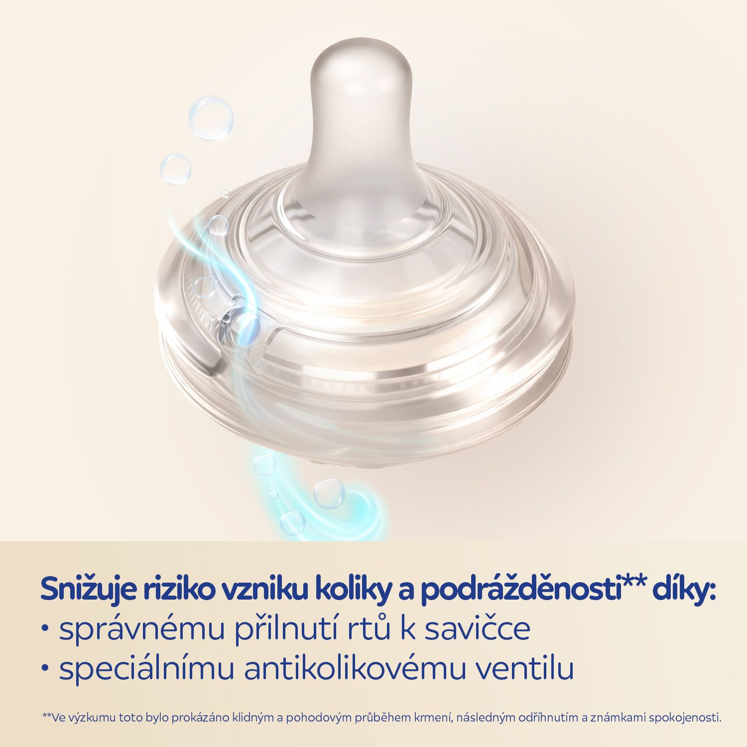 Canpol babies Savička k lahvi Natural Shape 0m+, 2 ks