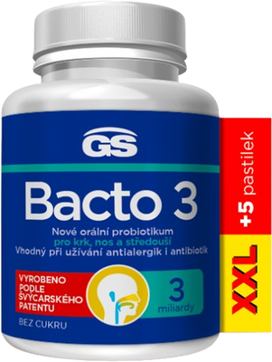 GS Bacto 3, 25 pastilek
