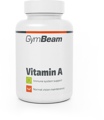 GymBeam Vitamín A (Retinol) 60 kapslí