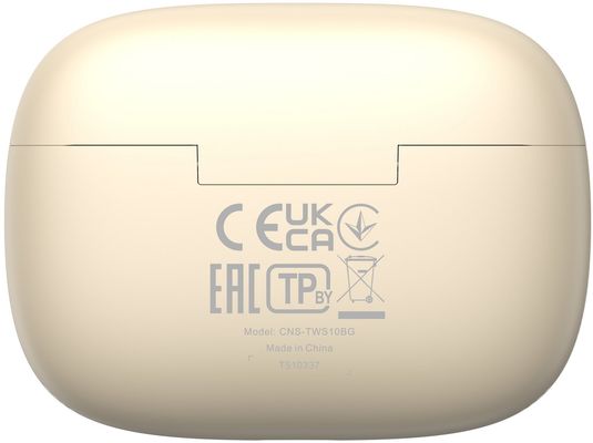 Canyon OnGo 10 ANC, TWS-10 ANC+ENC sluchátka s mikrofonem, béžová