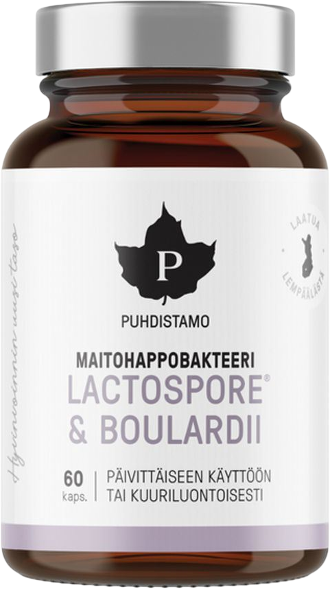 Puhdistamo Lactic Acid Bacteria Boulardii 60 kapslí