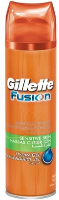Gillette FUSION gel na holení Sensitiv 200 ml