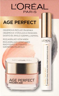 L'Oréal Paris Age Perfect - Golden Age sada - objemová řasenka + oční krém 22.4 ml