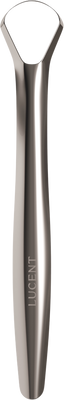 Be Lucent Beam Tongue Scraper, silver