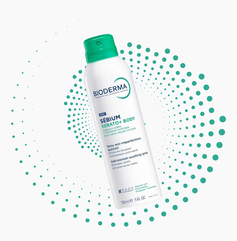 Bioderma Sébium Kerato+ Body Tělový sprej 150 ml