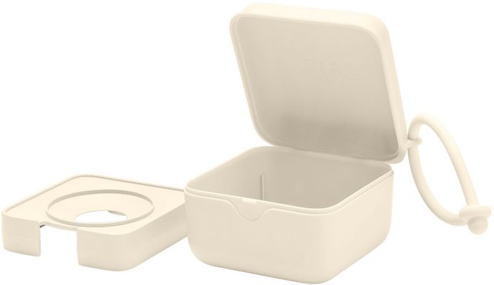 BIBS krabička na dudlíky - Ivory