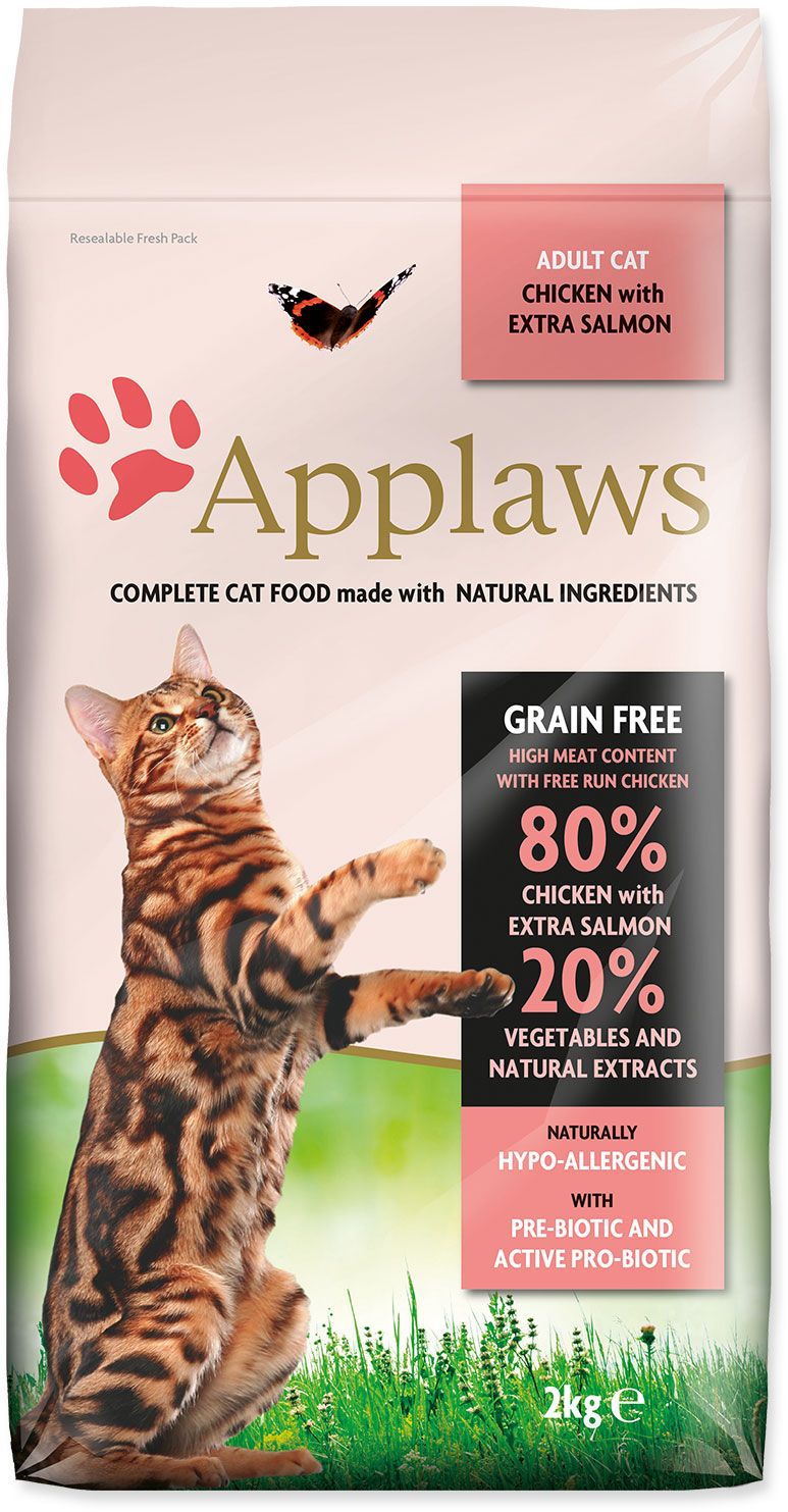 Applaws Cat Dry Adult Chicken with Salmon 2 kg
