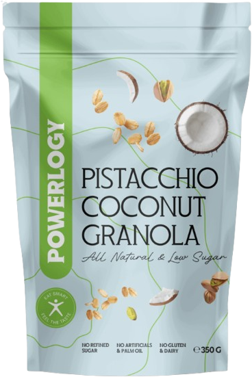 Powerlogy Granola Pistacchio Coconut 350 g
