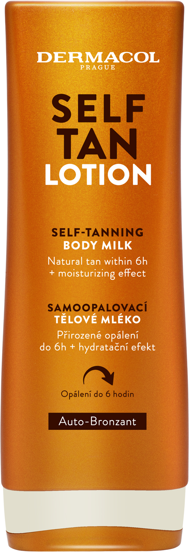 Dermacol SELF TAN Samoopalovací tělové mléko 200 ml