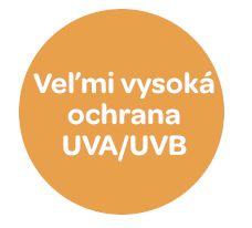 Veľmi vysoká ochrana UVA/UVB