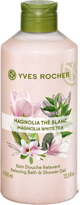 Yves Rocher Sprchový gel Magnólie & bílý čaj 400 ml