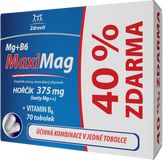 Zdrovit MaxiMag Hořčík 375 mg+B6 40% Zdarma 70 tobolek
