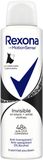 Rexona Invisible Black + White Antiperspirant sprej 150 ml