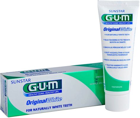 Gum Zubní pasta Original White bělicí 75 ml