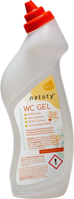 Natuty WC gel s vůní citronu 850 ml